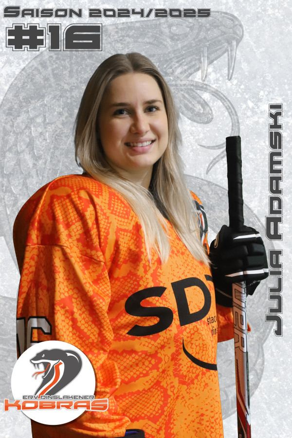 Player Card   2024 25   16   Julia Adamski